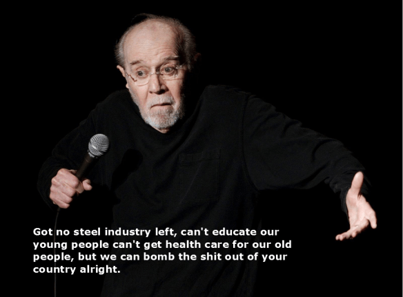 George Carlin On War Transcript